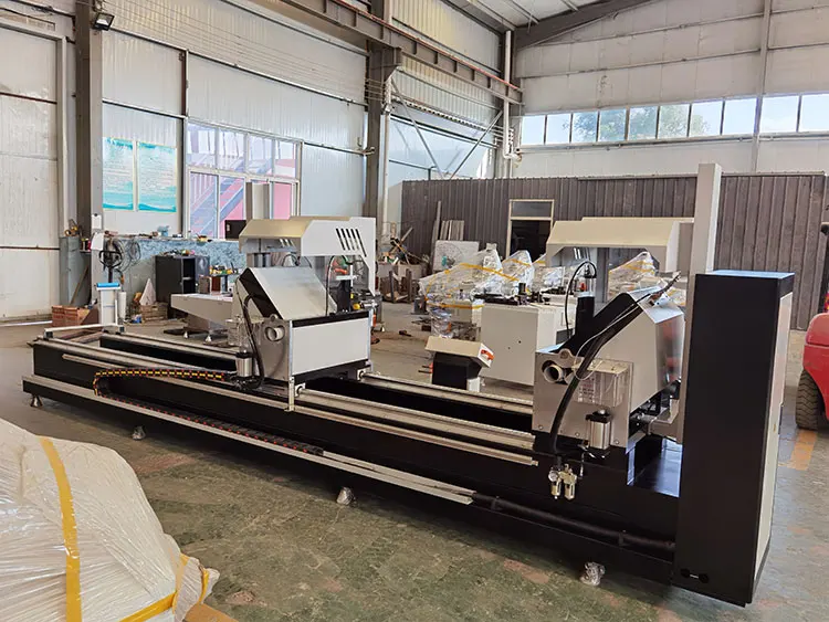 HJN3A-500*4200 CNC  double head cutting machine aluminium price