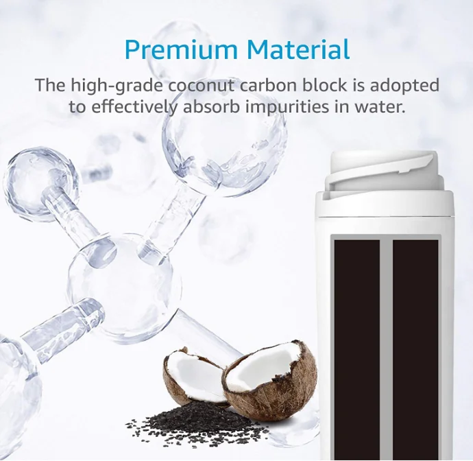 
GSWF refrigerator water filter compatible with GE refrigerator water filter for fridge 