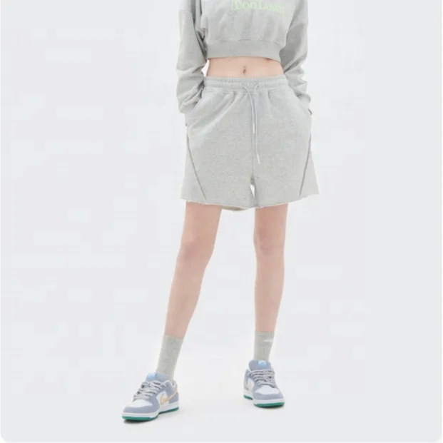 Женские спортивные шорты INS 2021, хит продаж, спортивные шорты оптом и в розницу, бамбуковые шорты высокого качества для женщин