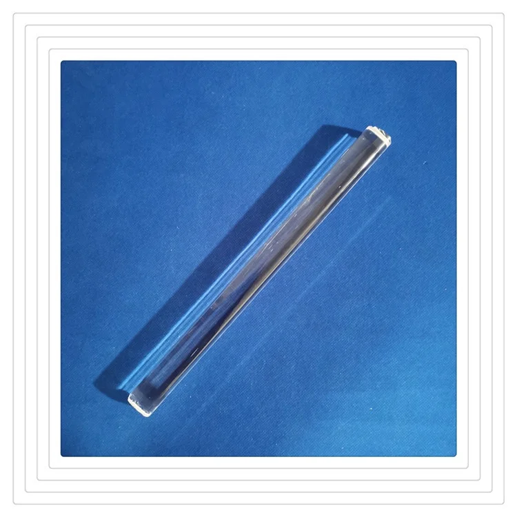 Настраиваемые высококачественные прозрачные кварцевые стеклянные стержни с различными наружными диаметрами, толщиной и длиной стен