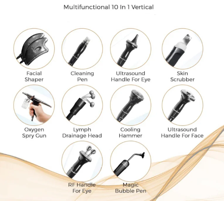 2024 water hydra beauty facial skin rejuvenation microdermabrasion machine professional hydrofacials 10 in 1