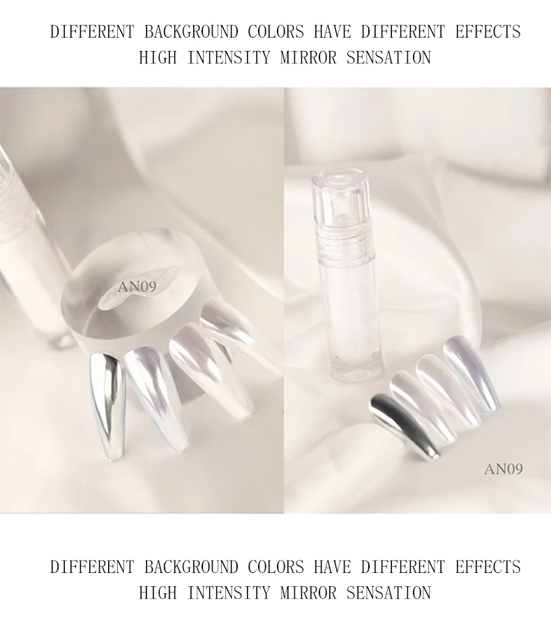 Factory price gel nail polish private label nail polish bottle Magic Mirror Liquid Powder  with Brush