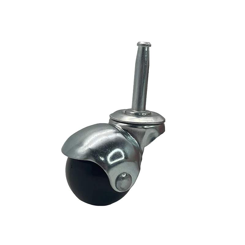 1.5 inch Ball Caster Wheels Swivel Stem Ball Caster Furniture  Caster Wheel with Cover for Funiture