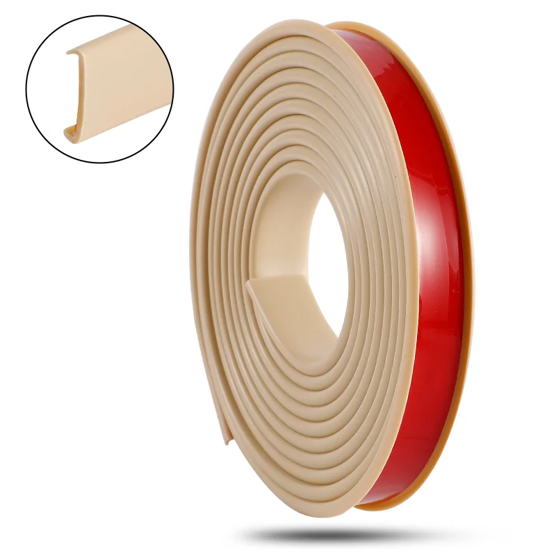 Furniture Accessories Pvc Profile Edge Banding U Molding U Shape Edge Trim
