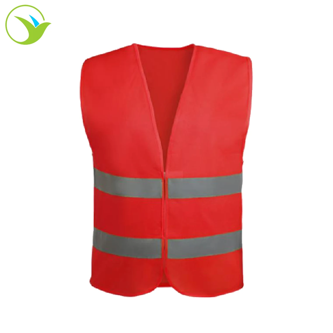 
Promotion zipper pockets yellow ansi 2 class reflective rescue jacket vest roadway high visibility safety reflection vest 