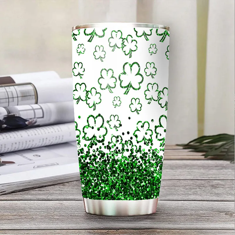 Custom Tumbler Coffee Mug, Double Vacuum 20oz Stainless Steel Tumbler Coffee Mug for Family and Friends