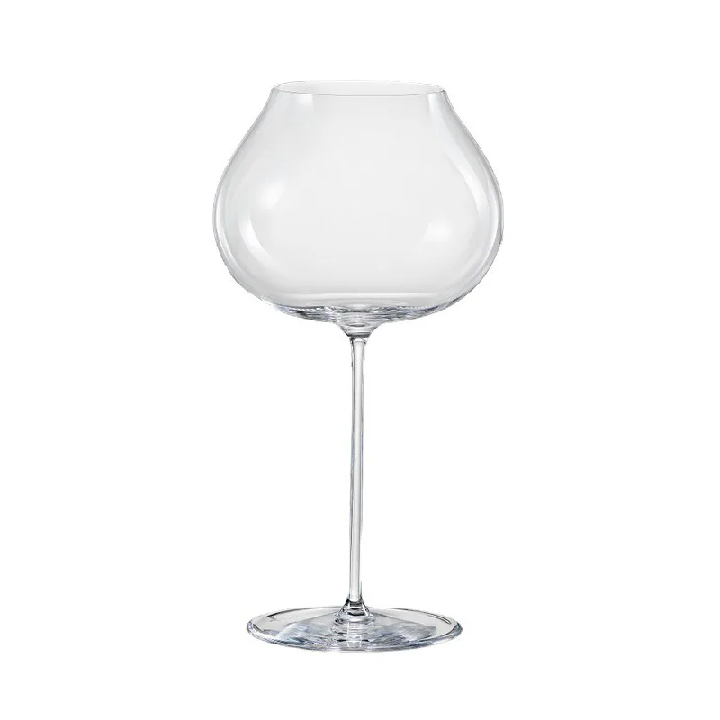 Fragrance-smelling Tasting Modern Transparent Lead Free Customized Mouth Blown Elegant Thin Stem Crystal Balloon Gin Wine Glass