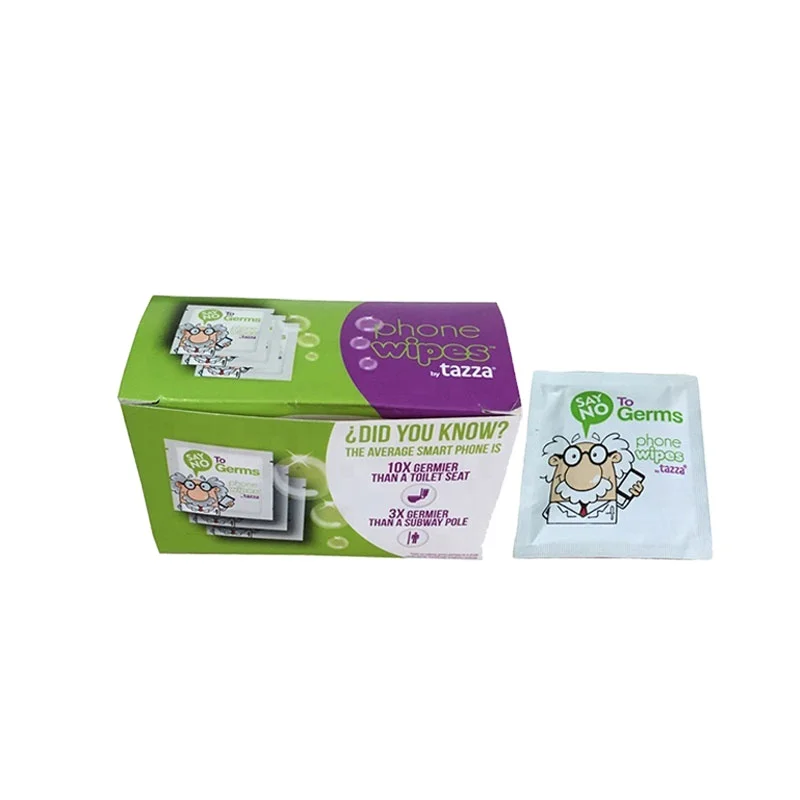 Одноразовые влажные салфетки для очистки мобильного телефона 2023