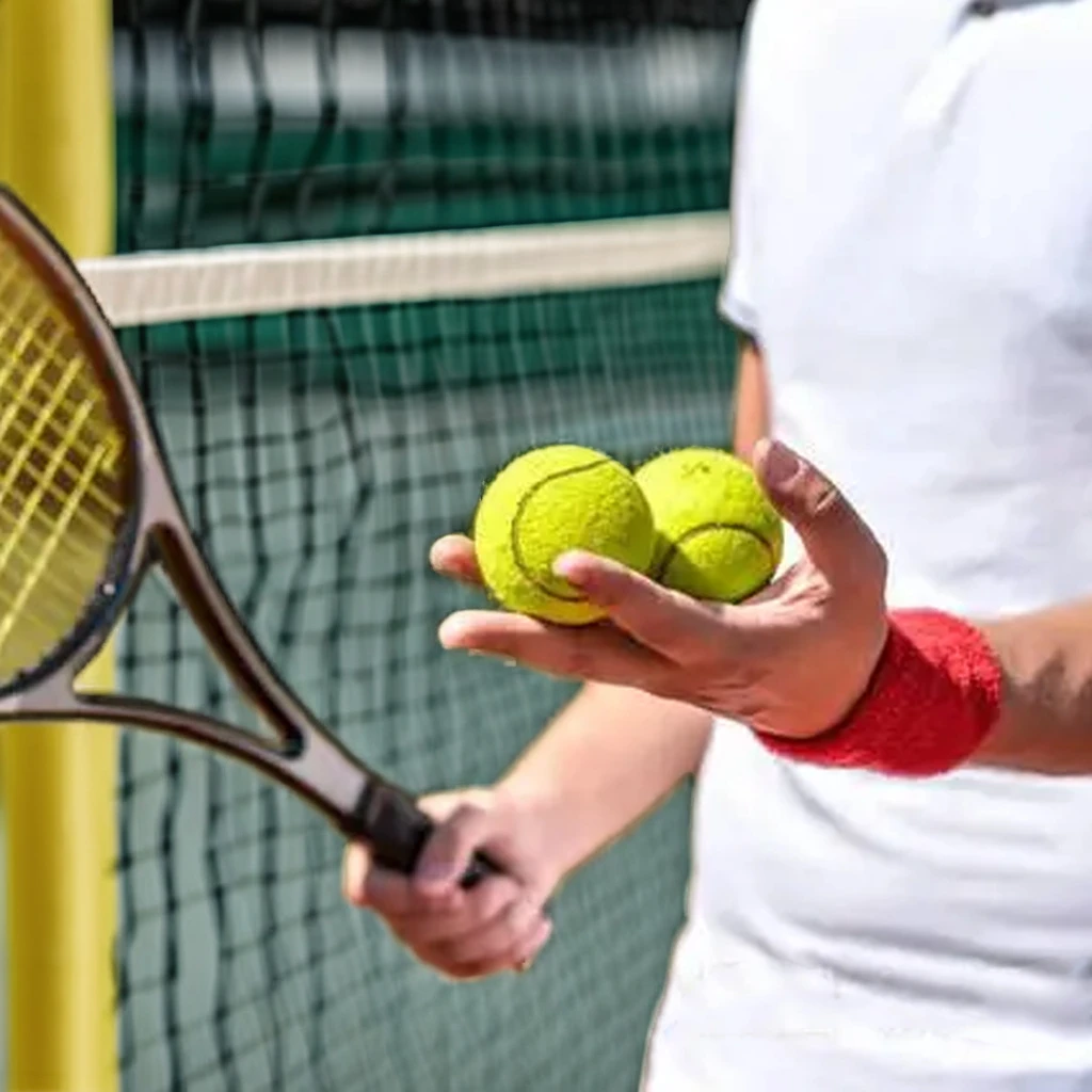 High Quality Practice Tennis Ball for Training Sports Tennis Ball with Mesh Bag