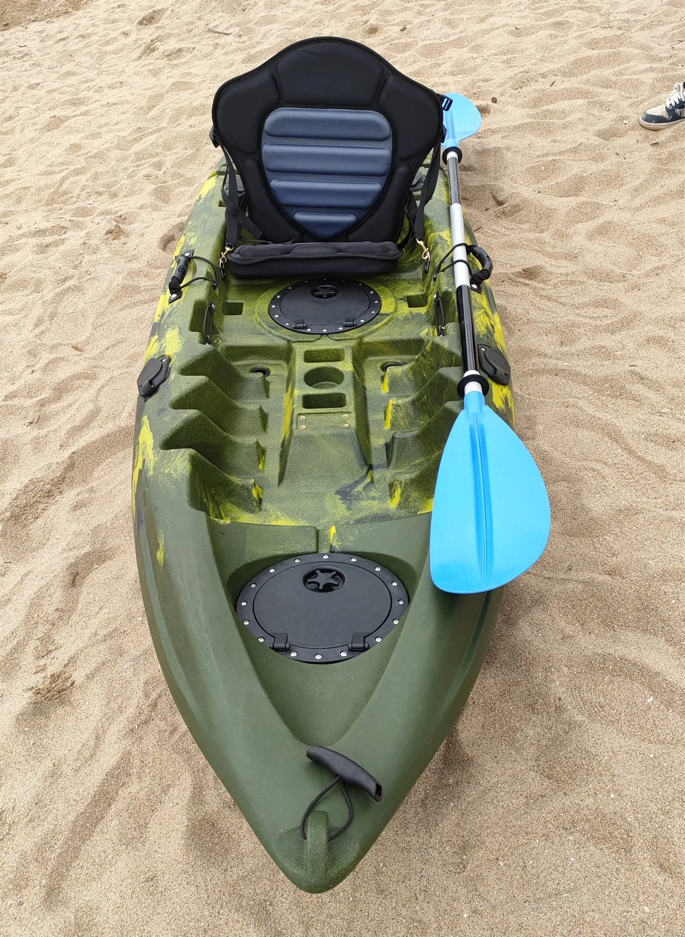 LULUSKY Plastic Single Fishing Kayak