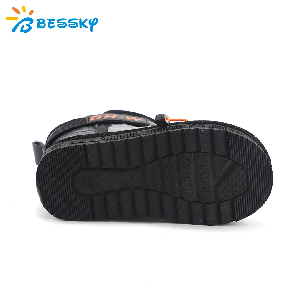 
Wholesale price new arrival winter snow high ankle kids furry boots 