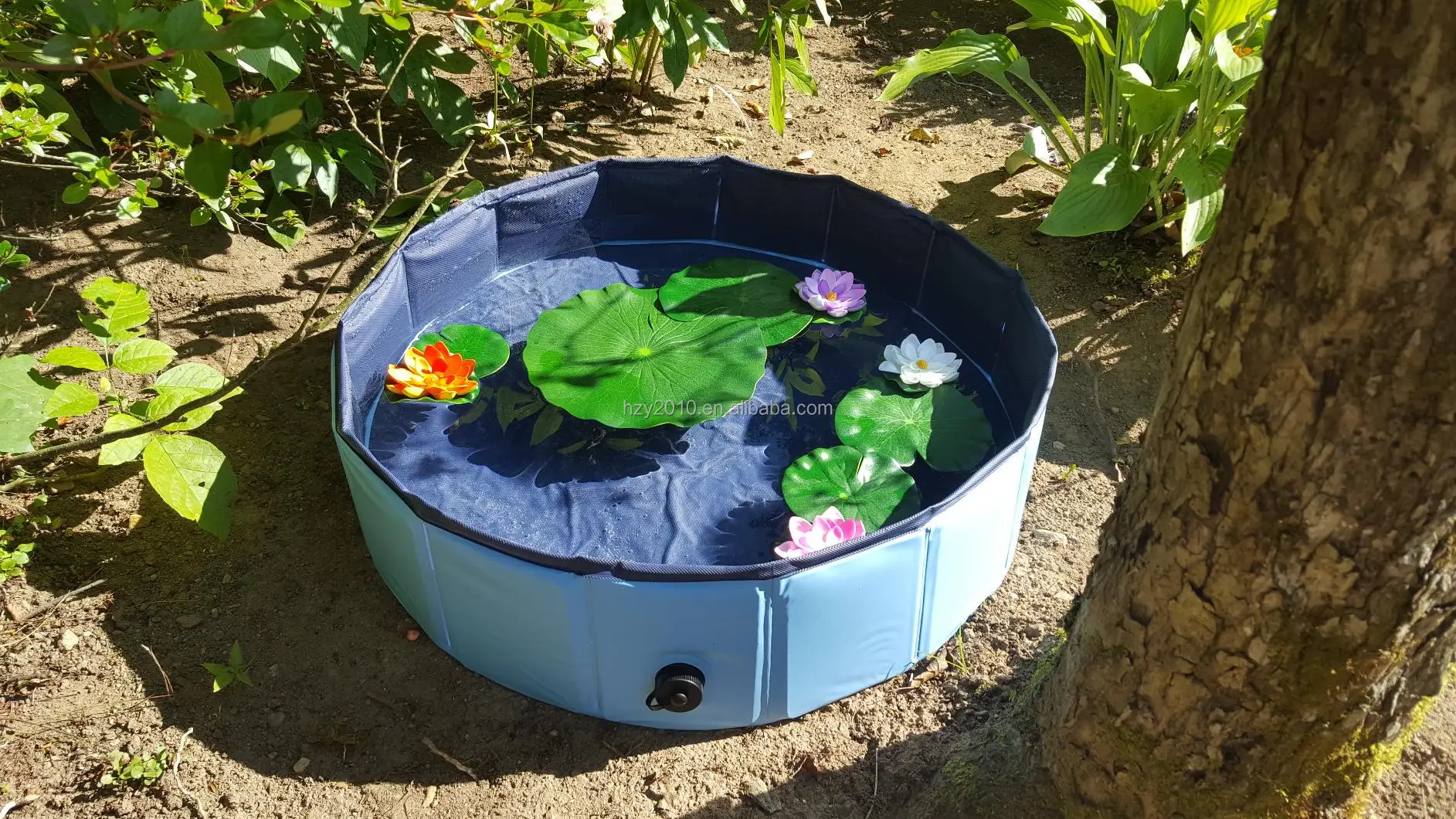 OEM ODM small MOQ pvc  large pet dog cleaning swimming pool