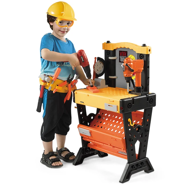 Children engineering tool table toy set educational pretend play workshop kit interesting tool set for kids toy