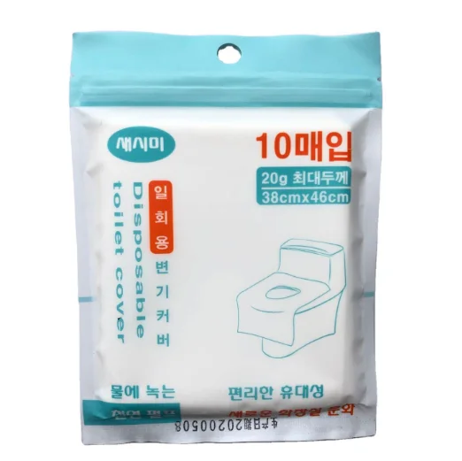 Fast shipping of flushable 100% biodegradable disposable toilet seats essential accessories for travel, aircraft, camping