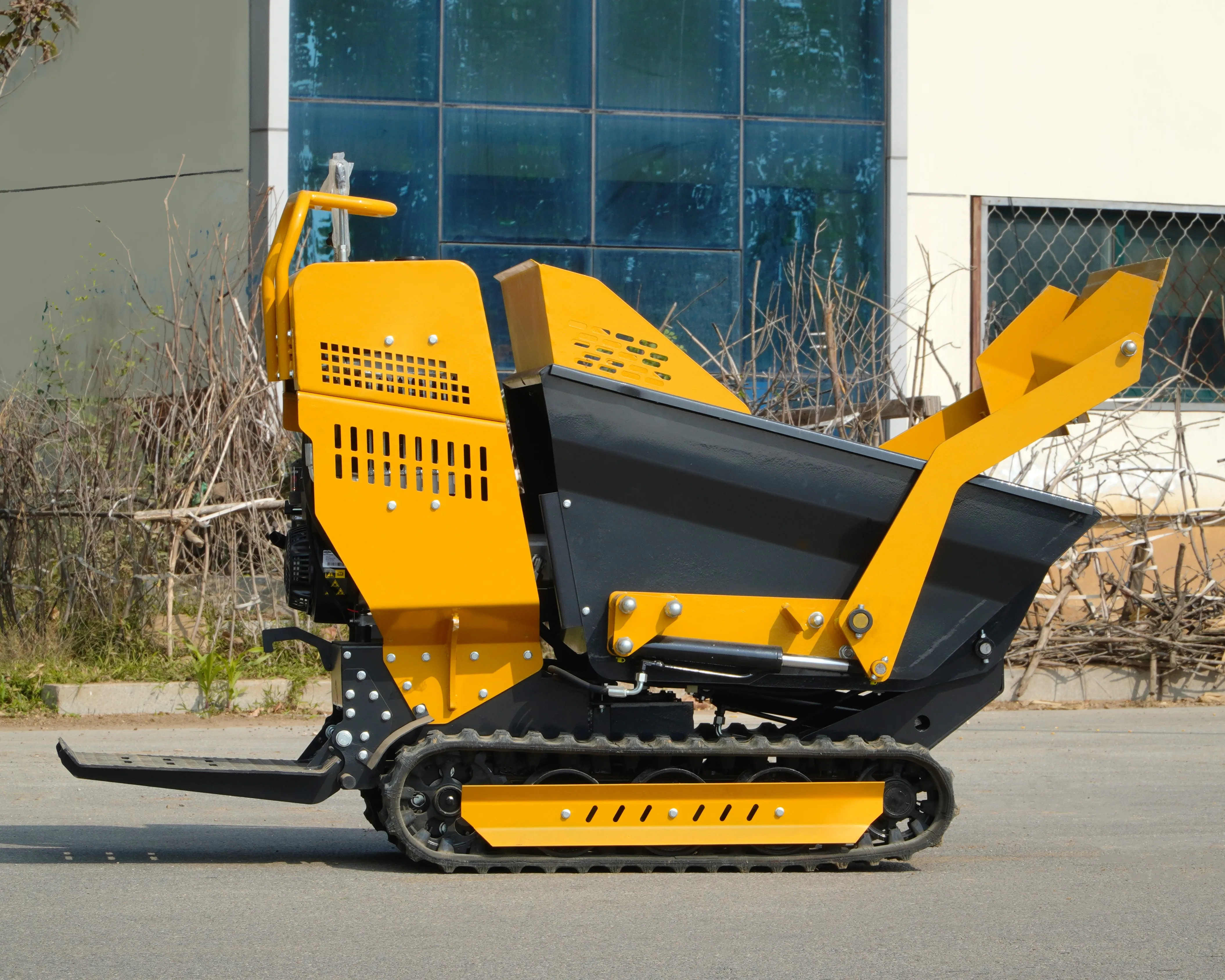 500kg Portable Dumper Mini Transporter Construction Hydraulic Diesel Mini Dumper Truck