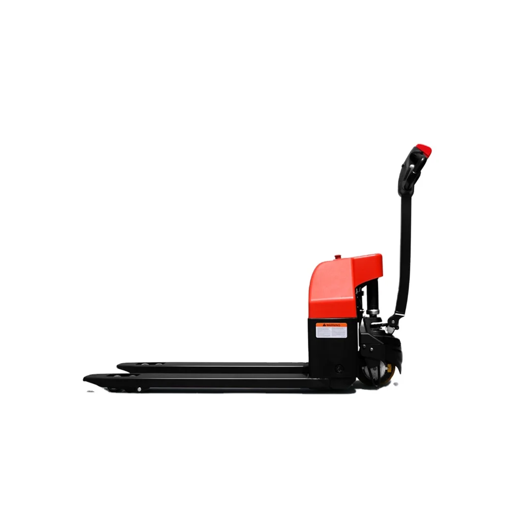 Mini Electric Pallet Truck 1.5ton Capacity Semi Pallet Truck DC Powered Jack