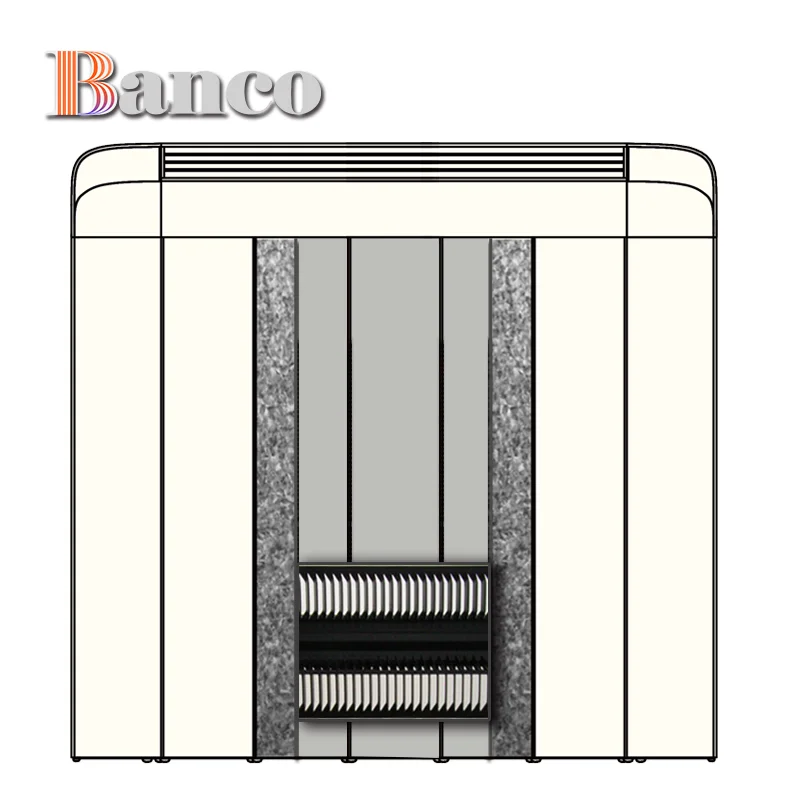 Low cost Energy Efficient Double thermal protector X-shaped aluminum heat element 1500W 7 Pcs aluminum shell room heater
