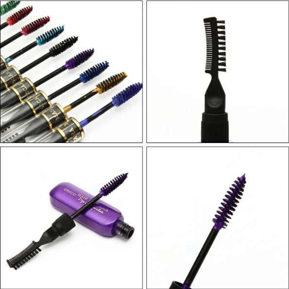 Professional 10 colorsHair Dye Temporary Hair Color Stick Non-toxic Salon Diy Hair Dyeing Mascara Great Gift for Girls