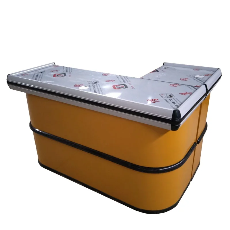 Hot sale competitive price durable supermarket store cash counter cashier desk
