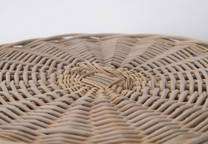 2024 Popular Straw Seagrass Storage Small Wicker Baskets With Handle Cheap For Sale