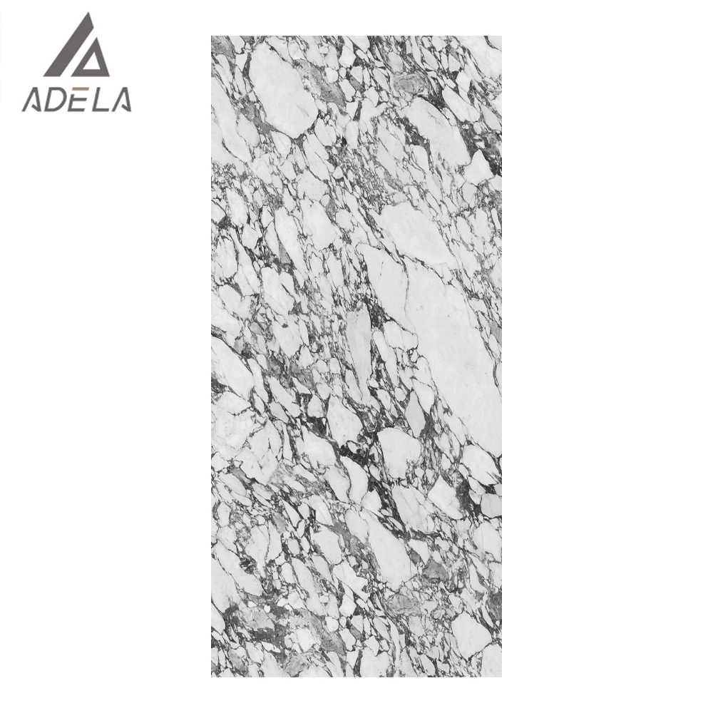Artificial Marble Stone Sintered Stone Slab Interior Wall Floor Tile Big Engineered Slab