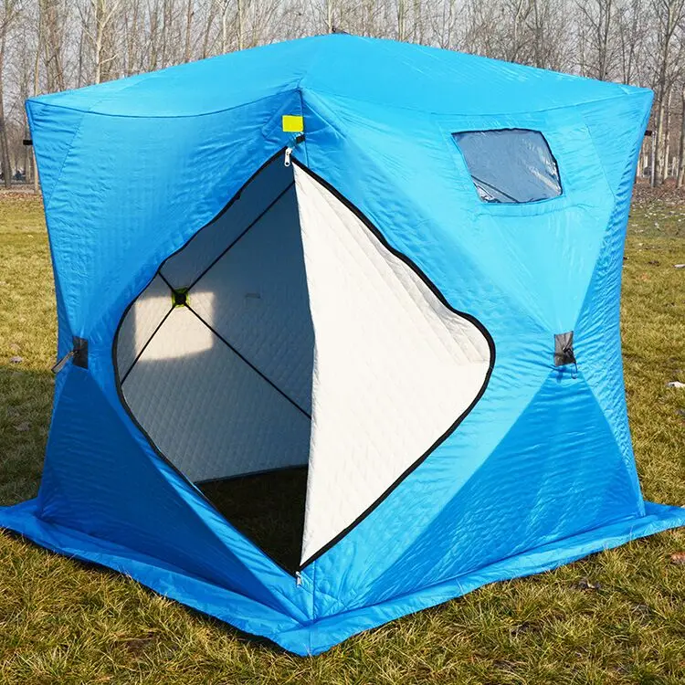 Factory direct sale 3-4 person winter ice cube winter carp fishing tent house