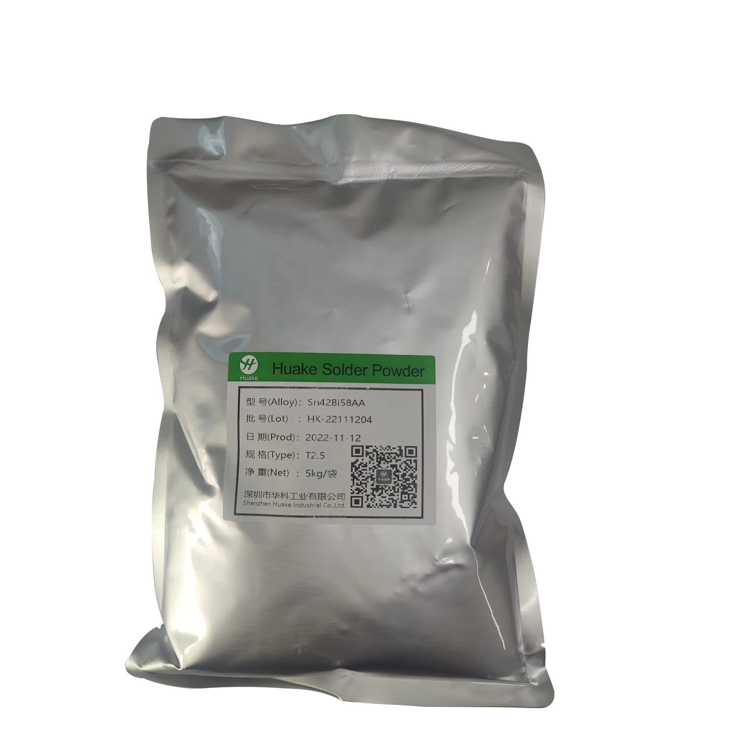 Good Quality Factory Supply Solder Powder Model Sn 64.7 / Bi 35/ Ag 0.3  For Tin Solder Paste Mfg
