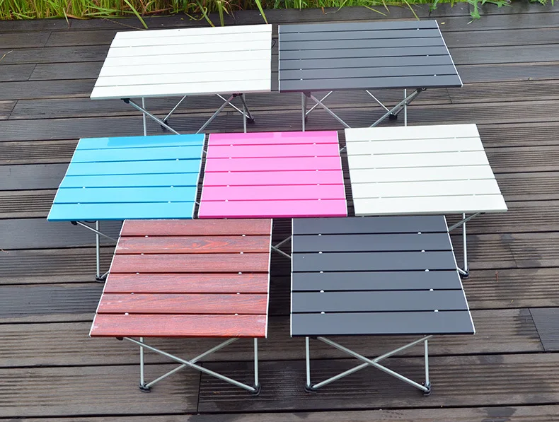 Factory direct selling cheap folding puzzle manicure outdoor camping durable picnic dining tables