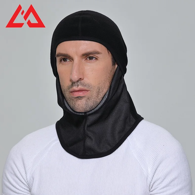 Custom Size Face Ski Mask Hold Temperature Cycling Fleece Sport Mask