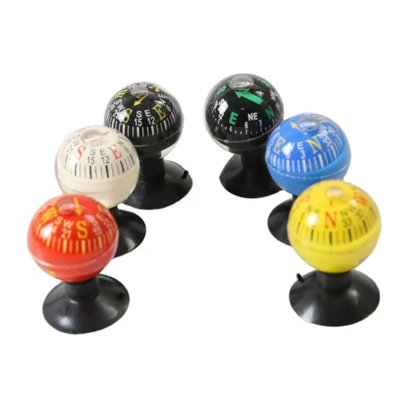 Outdoor  Navigation Marine Boat Truck 28mm Ball Car Compasswith Suction Cup