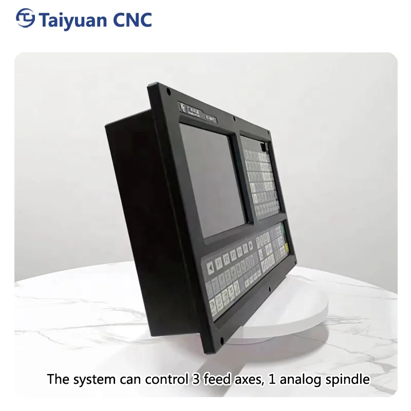 3 Axis  Lathe Cnc Machine Controller  with Editable Ladder Diagram and Plc&Atc Function for Drilling Turning