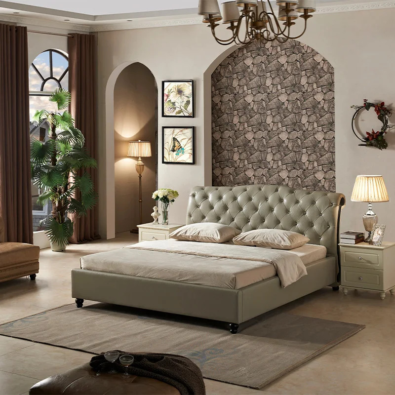 Latest Models Cheap Modern Luxury Soft Bed/king Queen Size Bed