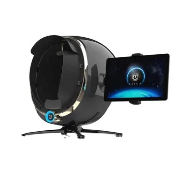 portable 8 language observe skin scanner machine with HD camera magic mirror uv face scanner face scanner skin analyzer