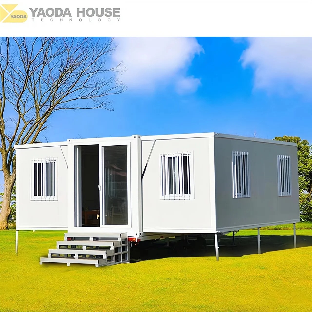 2024 Factory Wholesale Price High Quality Prefabricated 20Ft  Expandable Luxury Container House Villa luxurious Homes for UAE