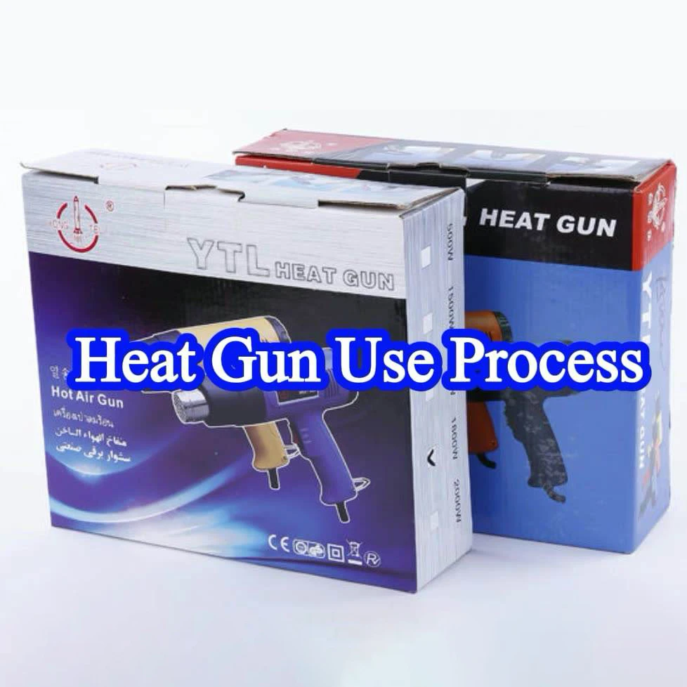 220V 50Hz 2000W Electric Hot Air Blower Soldering Shrink Wrap Packaging Tool Hot Air Gun Heat Blower Gun