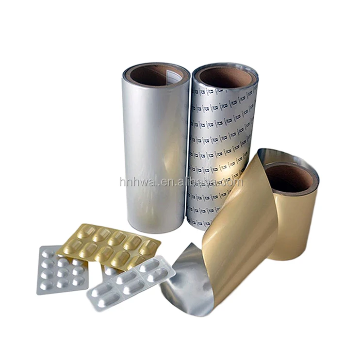 blister foil printing machine printed cold form foil