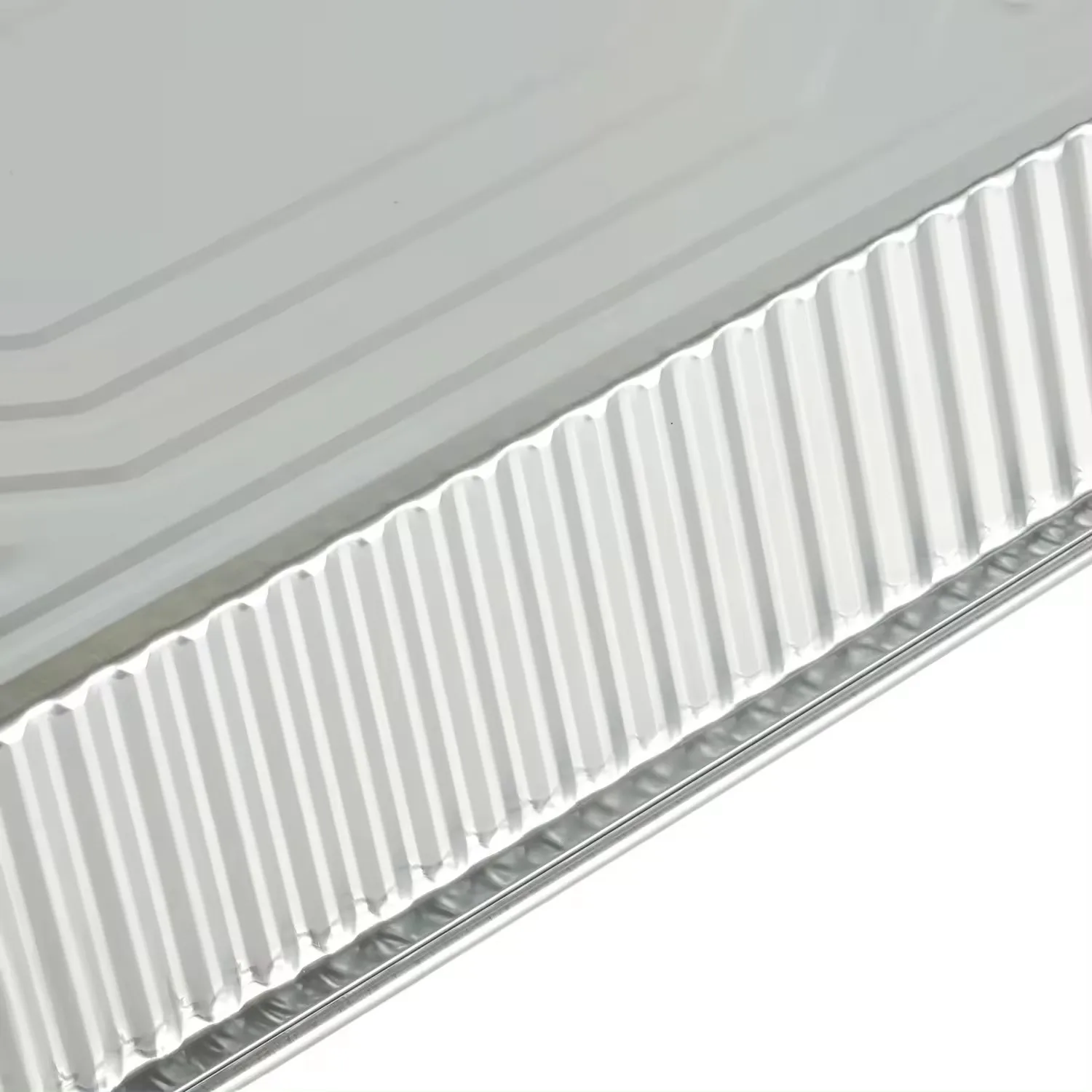 US002 Heavy Duty Food Grade Disposable Aluminum Foil Container Aluminum Food Lasagna Pan Container