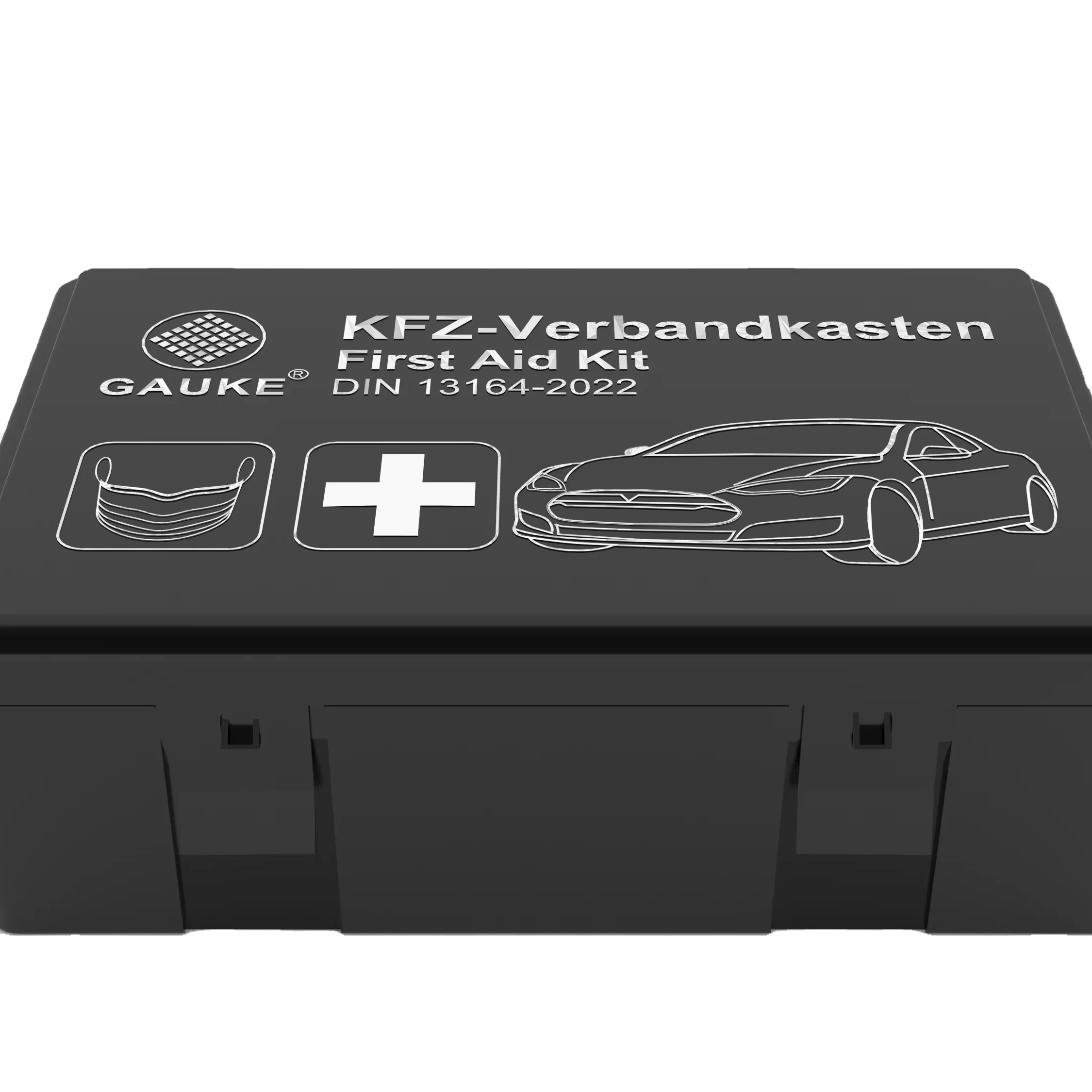 Factory Wholesale Medical Supplies First Aid Plastic Box with Bandage Dressing Plaster First Aid Items for Emergency Care