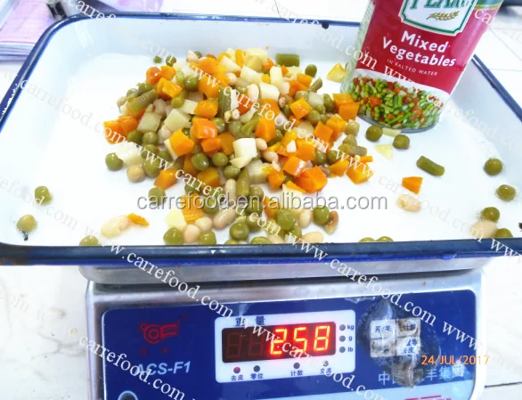 For 400g canned green peas and carrots with easy open cans macedoine de legumes mixed vegetables