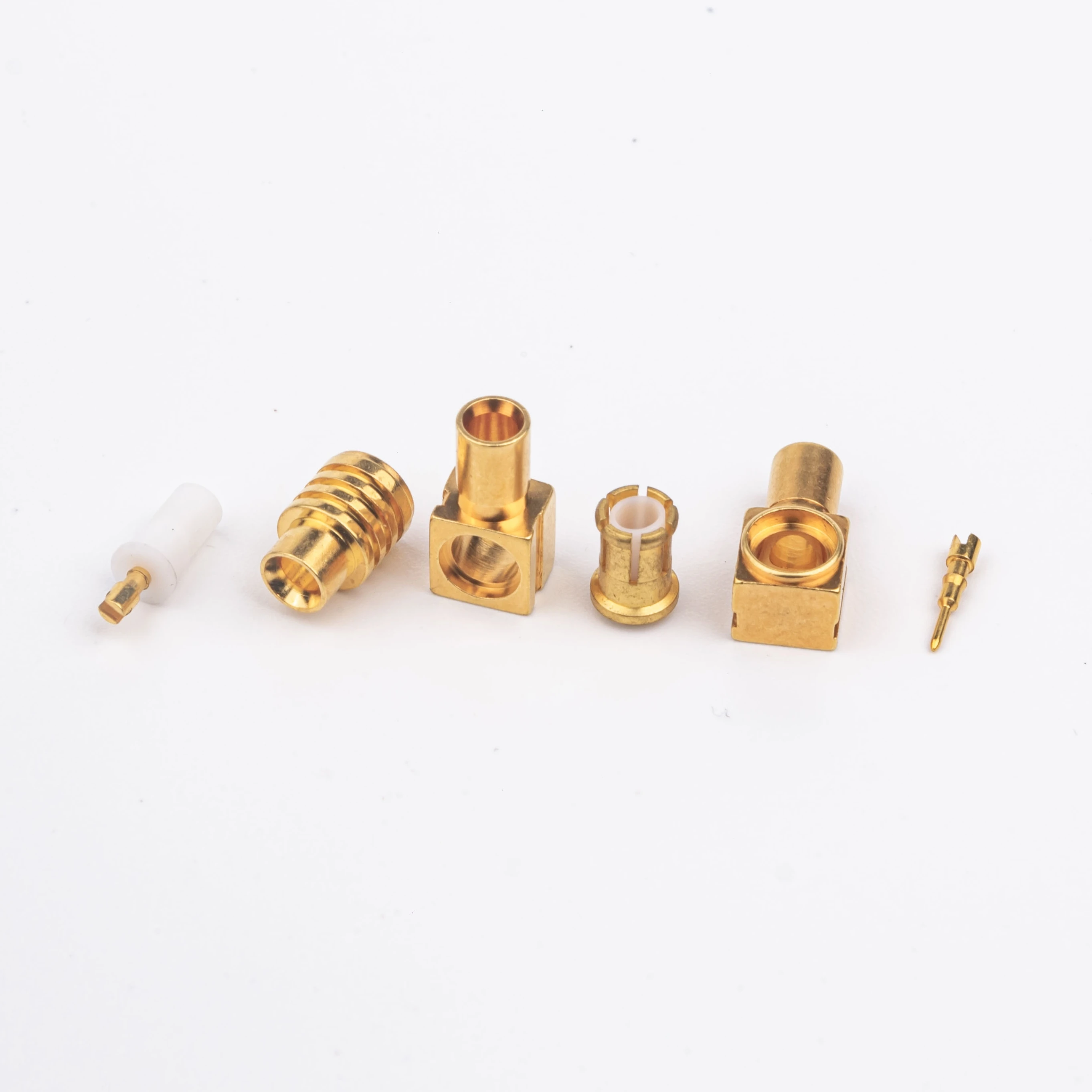 MCX male jack Right angle plated gold for Coaxial Cable RF coaxial MCX connector