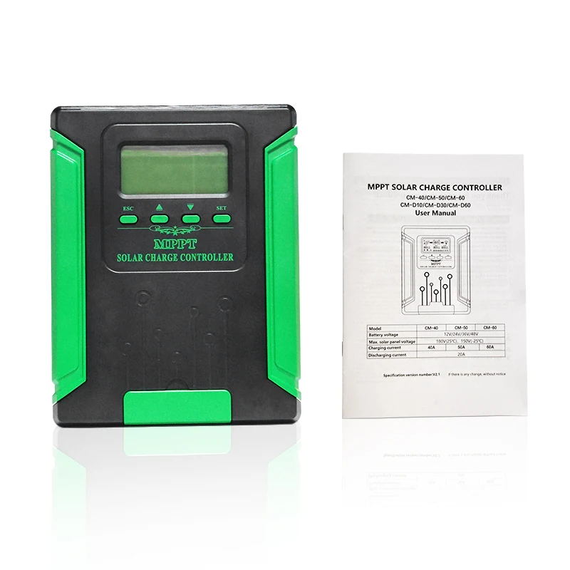 SUYEEGO NEW design Mppt 12V 24V Auto 48V 10A 20A 30A 40A 50A 60A Charging Controller mppt for Solar Energy System