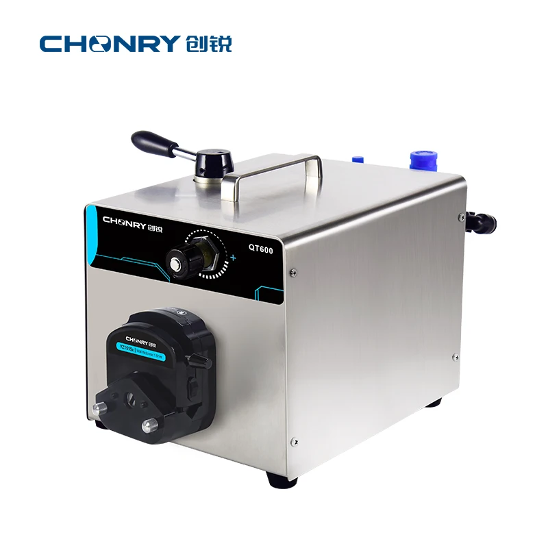 Промышленный цифровой Перистальтический пневматический двигатель CHONRY QT600