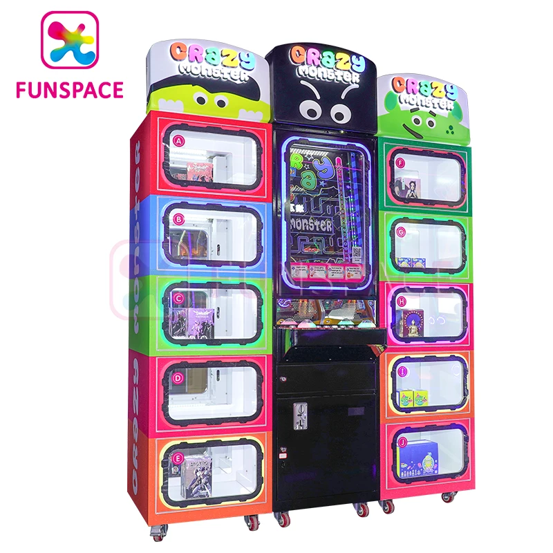 Funspace Amusement Coin Operated Arcade Toy Vending Mall Prize Redemption Games Machine For Figures Game Zone Playground