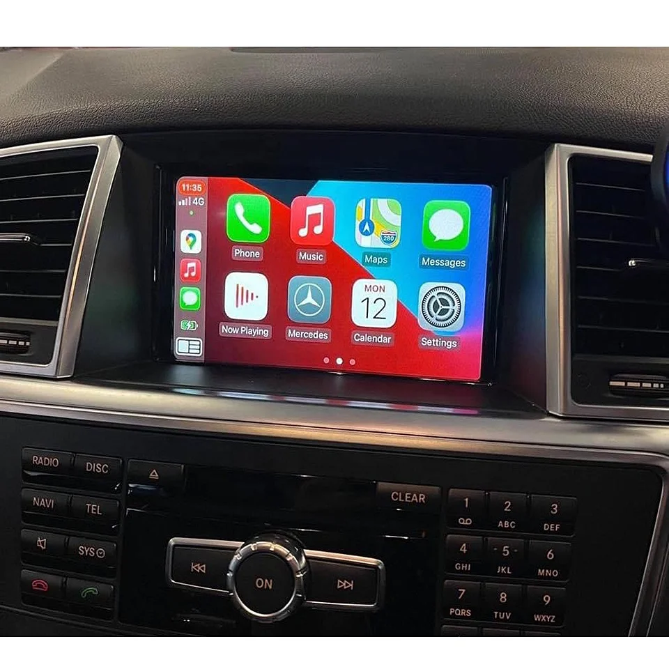 Автомобильная электроника автомобильный радиоприемник NTG4.5 Apple CarPlay интерфейс беспроводной Android автоматический модуль обновления для Mercedes W204 W166 W212 ML