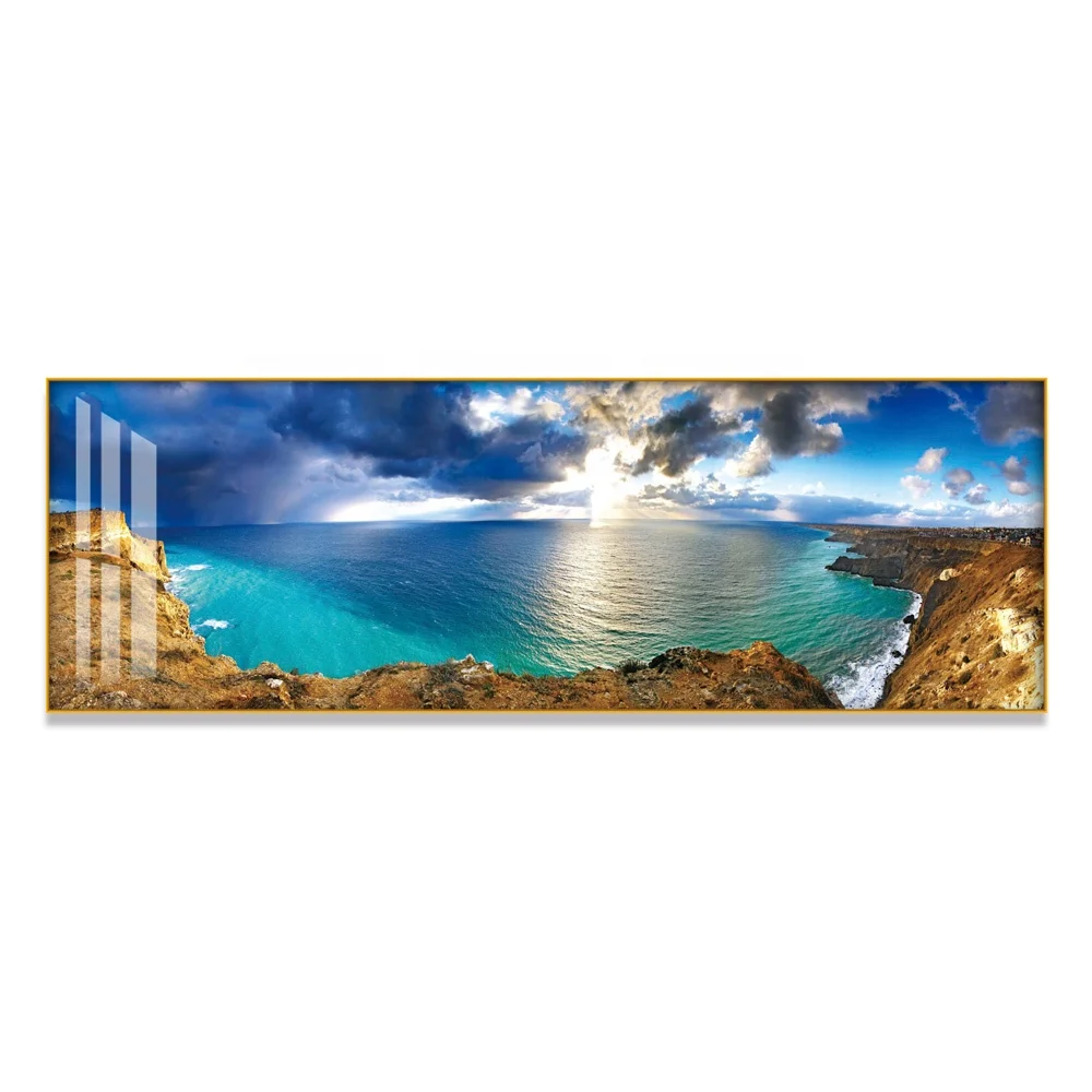 High Quality Acrylic Decor Painting Cuadro Acrilico Wall Prints Landscape Frameless Acrylic Painting Canvas Art for Living Room