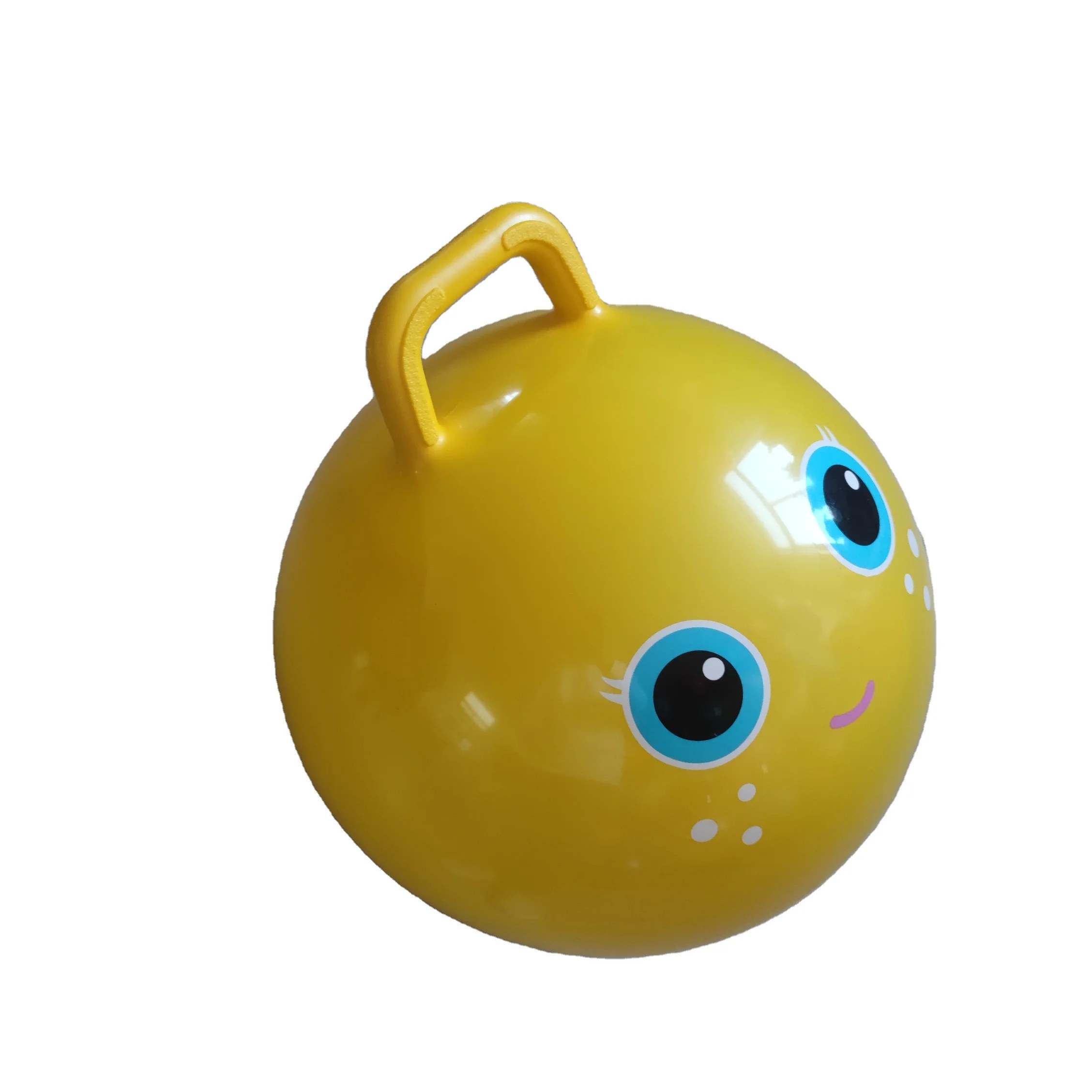 45cm interesting  Inflatable pvc Jumping Ball with square handle