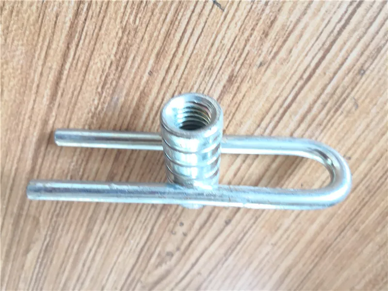 Flared Coil Insert Galvanized Welding Strut Concrete Hardware Flared Loop Insert Coil Tie