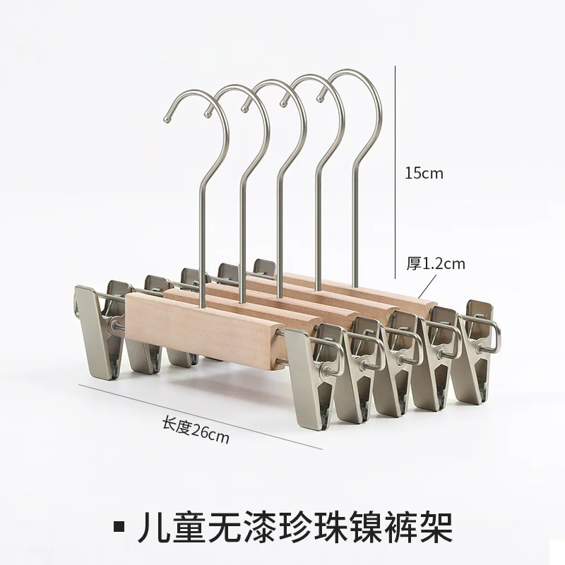 Cheap High Quality Hanger for Wall Hanging Clothes Display Clothes Wooden Hanger Different Sizes Hangers for Adult and Children