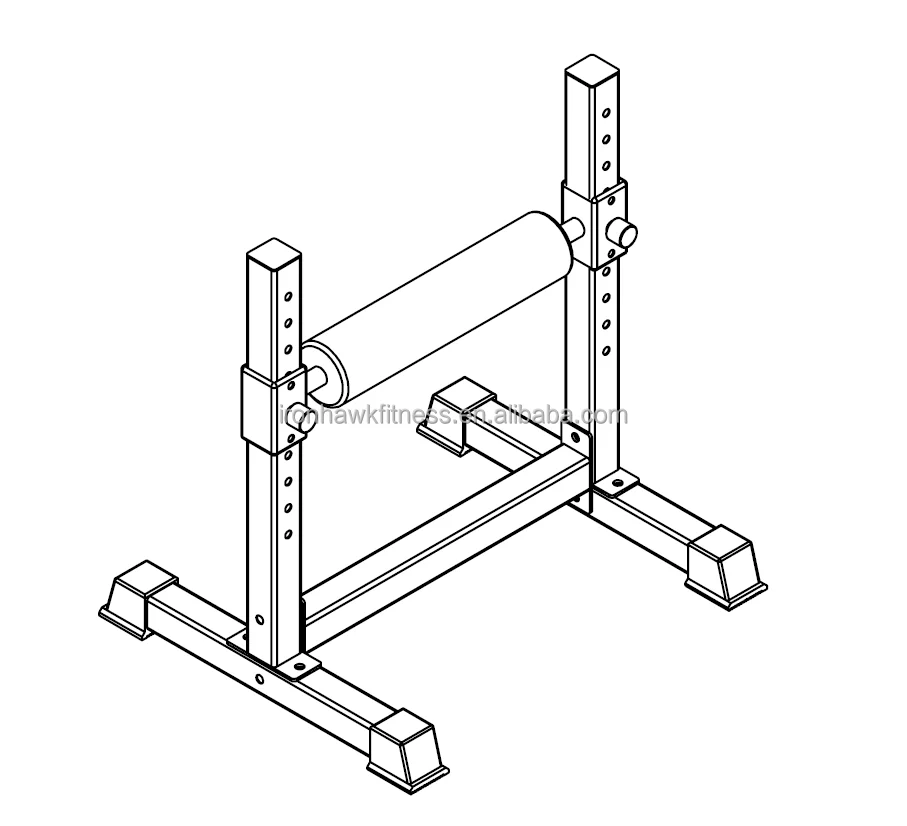 One Leg Squat Roller - Adjustable Single Leg Squat Stand For Bulgarian Split Squats,1 Leg Lunge For Bodyweight Or Dumbbell Use