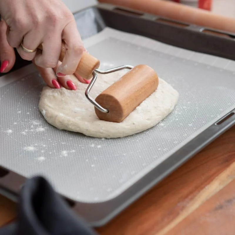 Rolling Pin for Pizza Dough Cookie Dumpling Small Baking Roller Wooden Toys & Pastry Multi-functional Non-stick Wooden Wood